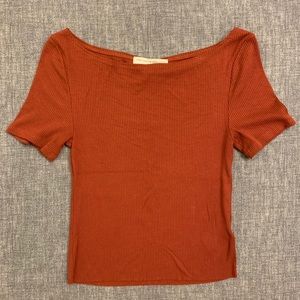Urban Outfitter Project Social Tee Solid Color Top